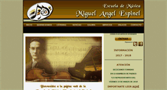 Desktop Screenshot of em-miguelangelespinel.com